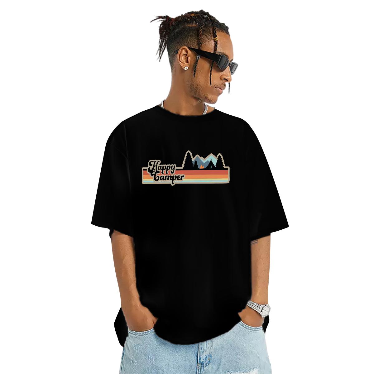 2024 DIY T-Shirts DIY Printed Men Clothes T-Shirt Outdoor 180g Cotton 5A Tops Shirt