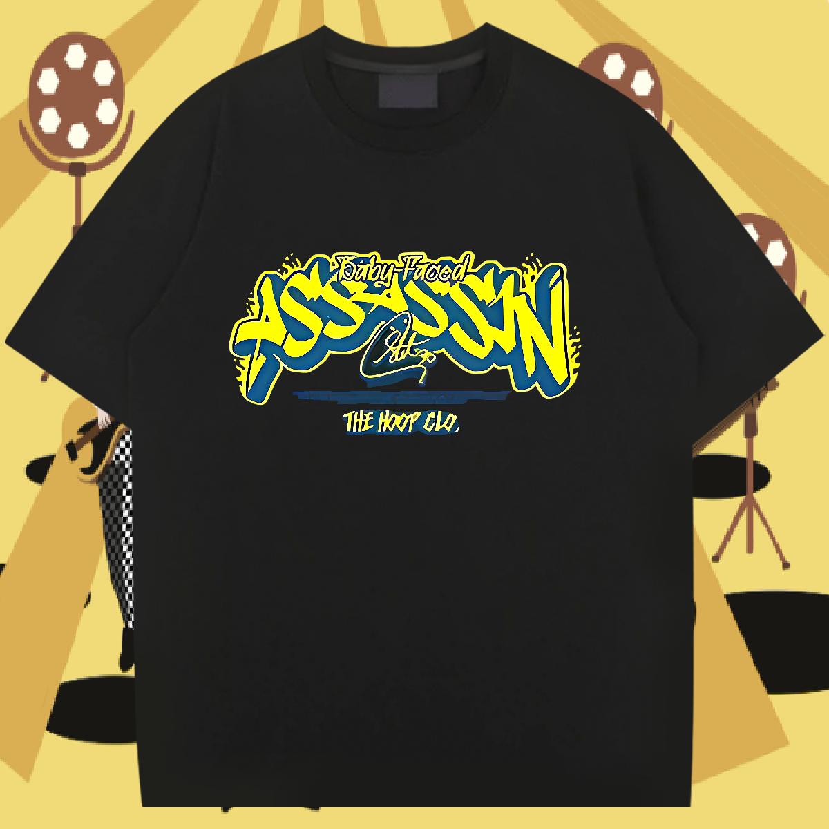 2024 New T shirt Custom Printing Daily Wear Mens Tshirts 180g Cotton Loose