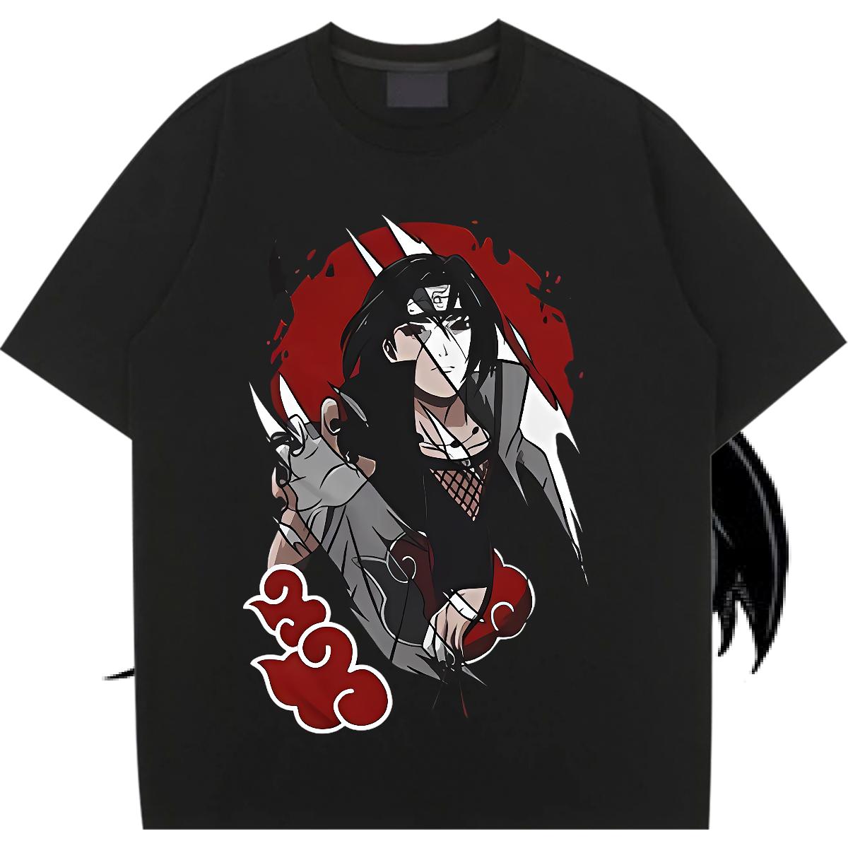 Cotton Breathable Short Sleeve T-Shirts for Women 2024 Casual Street Unisex Tshirts Anime Oversized Wholesale Tee Shirt