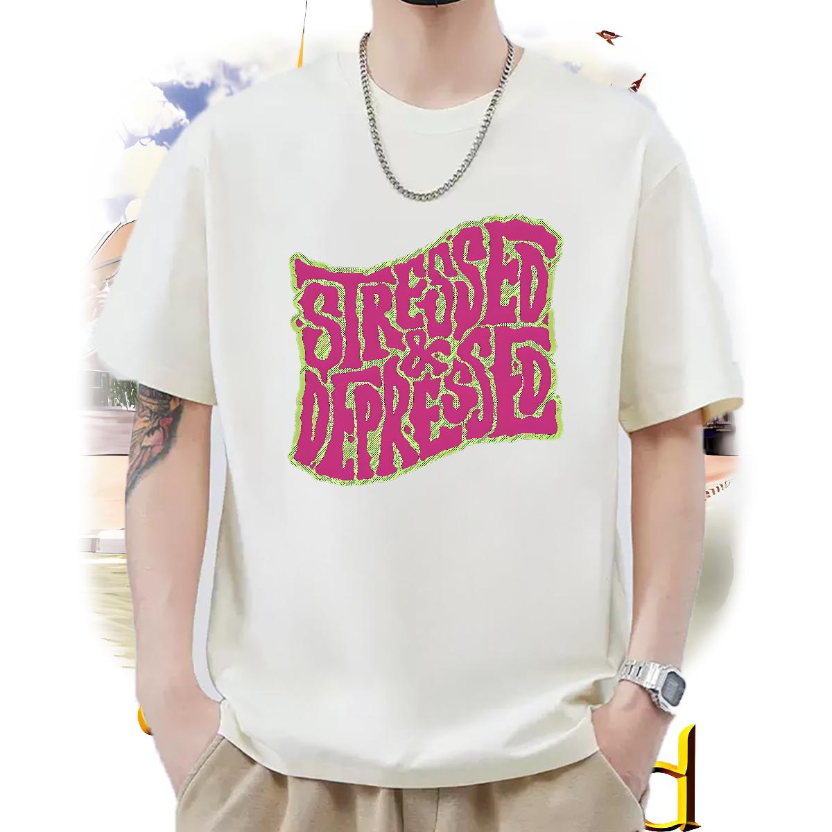 Custom T-Shirts for Men Cartoon Printing S-3XL Outdoor Tshirt for Man Woman Round Neck Short Sleeve 5A