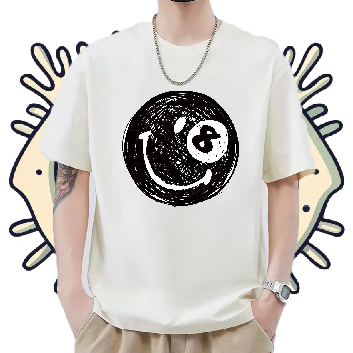 Brand T shirt Sport Cotton Breathable Men Tops Tees New Black White Tee Shirt