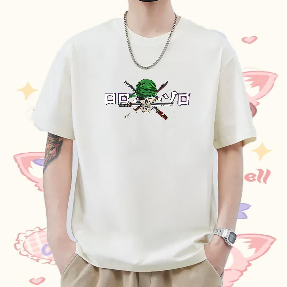 Brand T-Shirts Street wear Hip Hop Breathable Crew Neck Mens Tshirts 2024 DIY Plus Size Cartoon Tops Tees