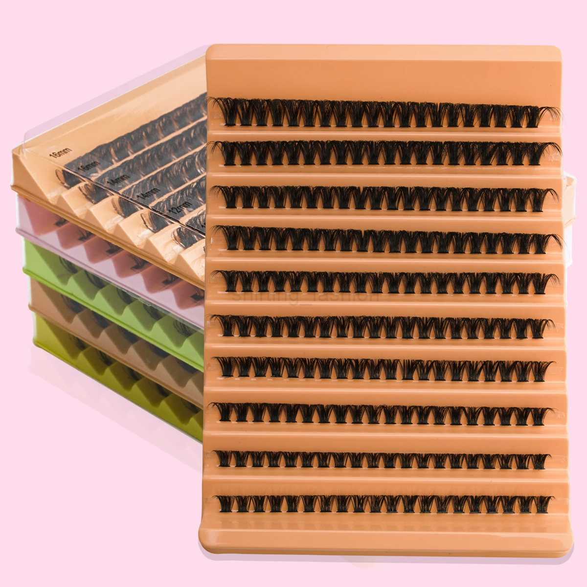 20D/30D/40D/50D Mixed Tray Individual Lashes 3D Russia Volume Eye Lashes Soft Natural Lashes Mink Lash Cluster False EyelashesCL240713