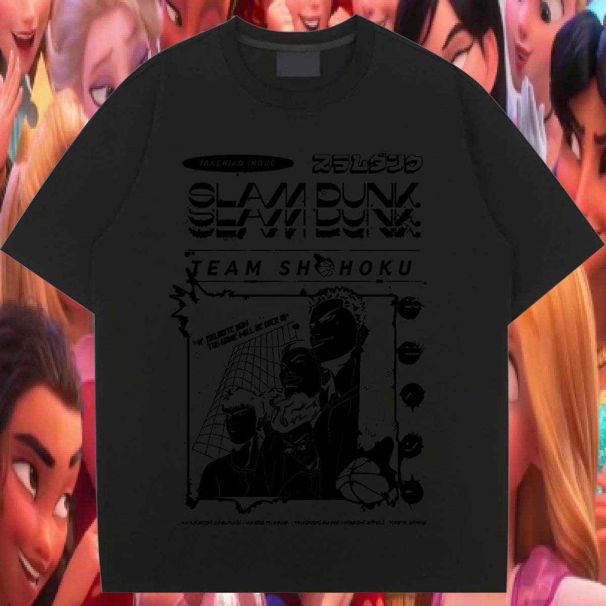 Female T Shirt For Woman Breathable Crew Neck Tops Shirt Street Fashion New Couples T Shirts DIY Anime