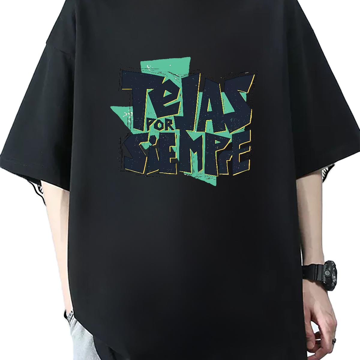 Cool T Shirt For Man Outdoor Breathable Crew Neck Mens Tshirts Stylist Anime Print Tees Shirts