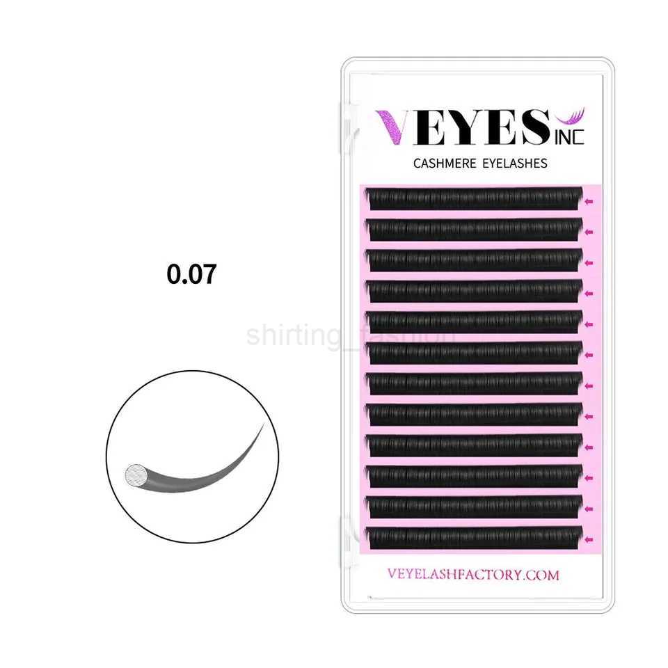 Veyes Inc Cashmere Eyelash Extensions Veyelash Faux Mink 8-16mm Mix Individual Volume Lashes Soft Natural Lash Extensions MakeupCL240713