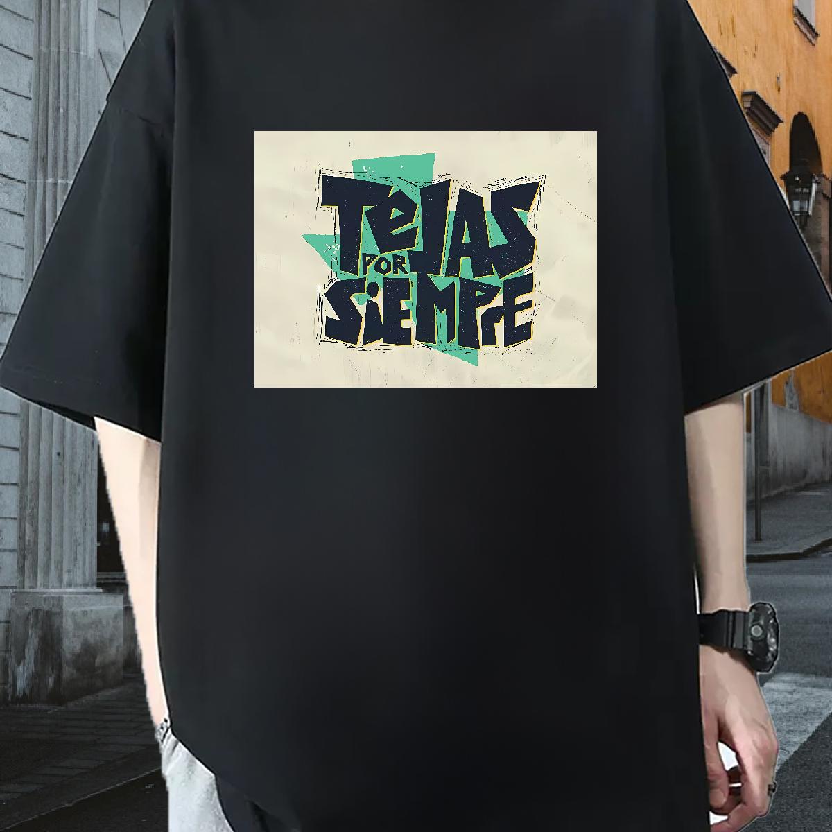 2024 New T Shirts Men DIY Anime Men Tops Tees Casual Cotton Breathable Designer Tees Shirts