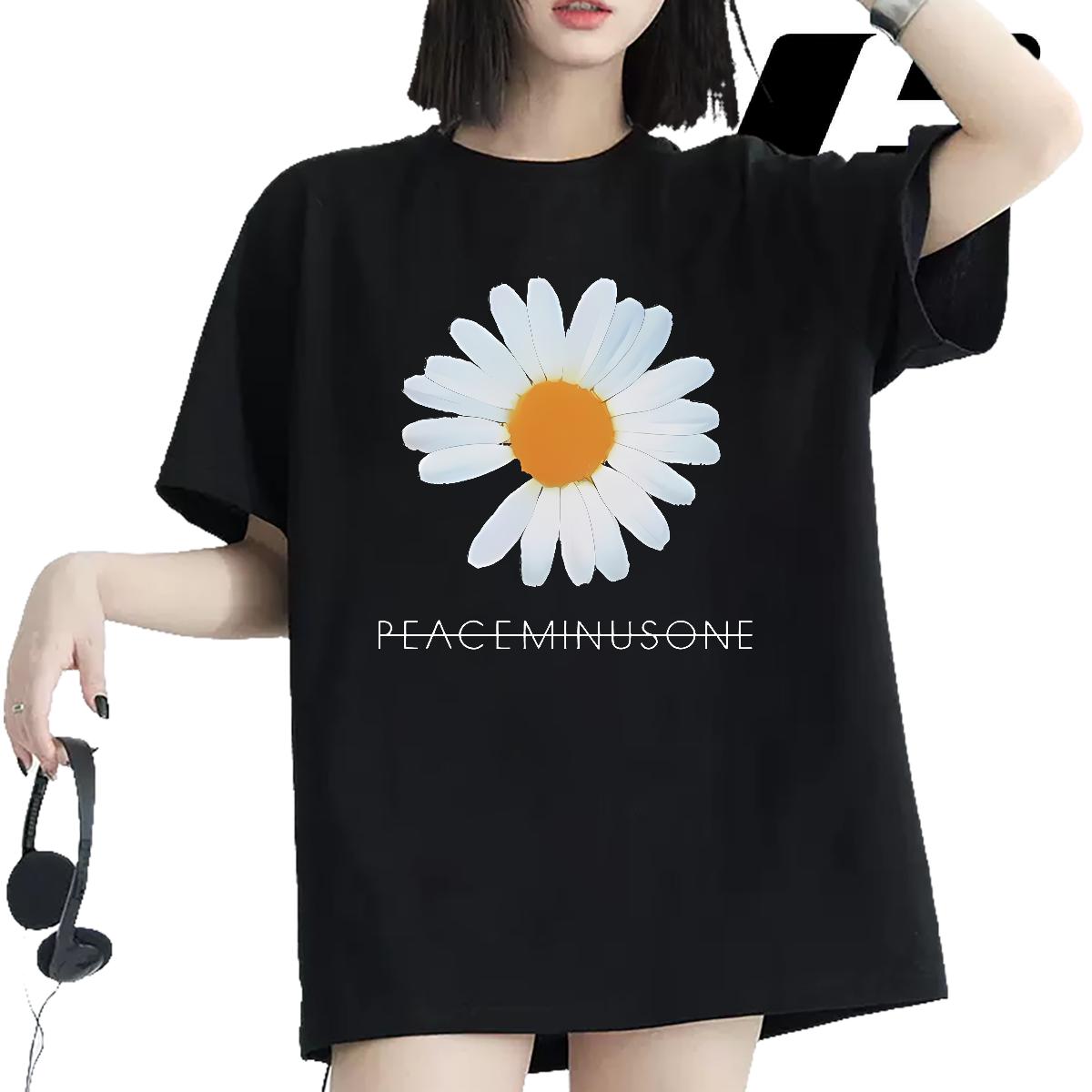 Stylist T shirt Cotton Breathable Soft Casual Lady T shirt Customized 5A Tees Shirts