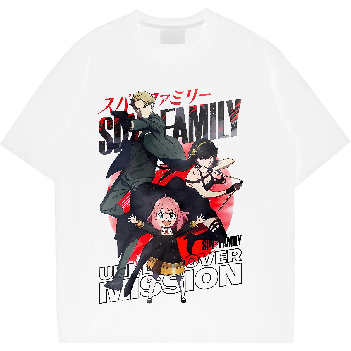 Loose T-Shirts Breathable Crew Neck Cotton Top Tees Sport New Tshirt for Man Woman Cartoon Anime