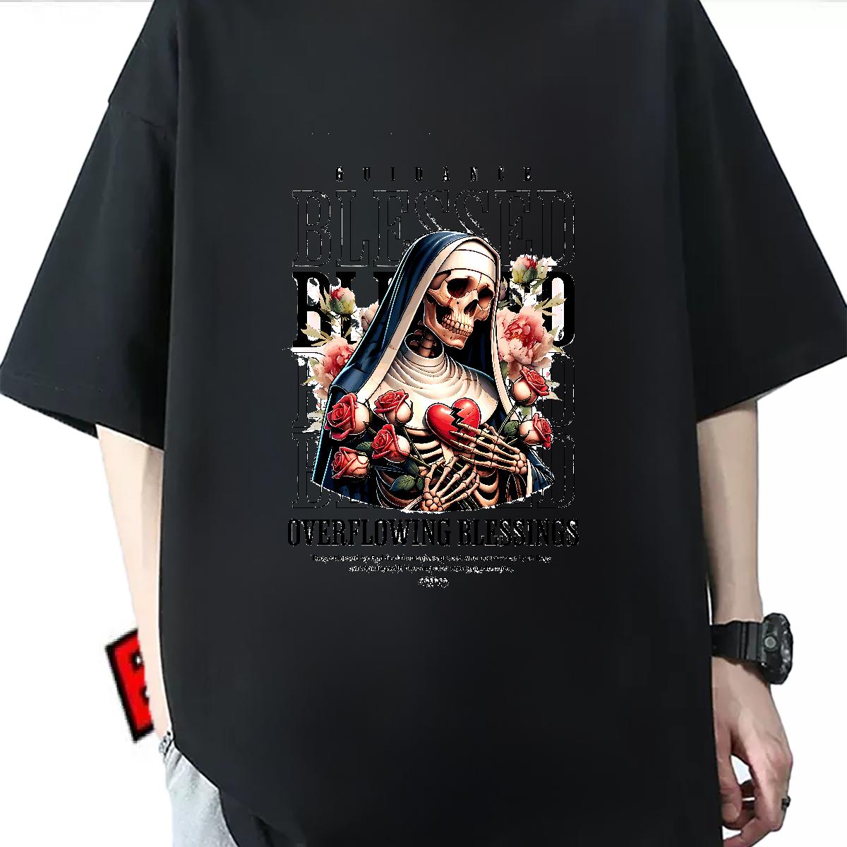 Custom T shirt Custom Anime Couples T Shirts Street wear Hip Hop Cotton Breathable Soft Classic Tshirts