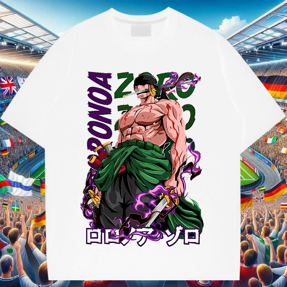 New Designer T Shirt For Man DIY Printed Outdoor Men Tees 180g Cotton Loose Fit