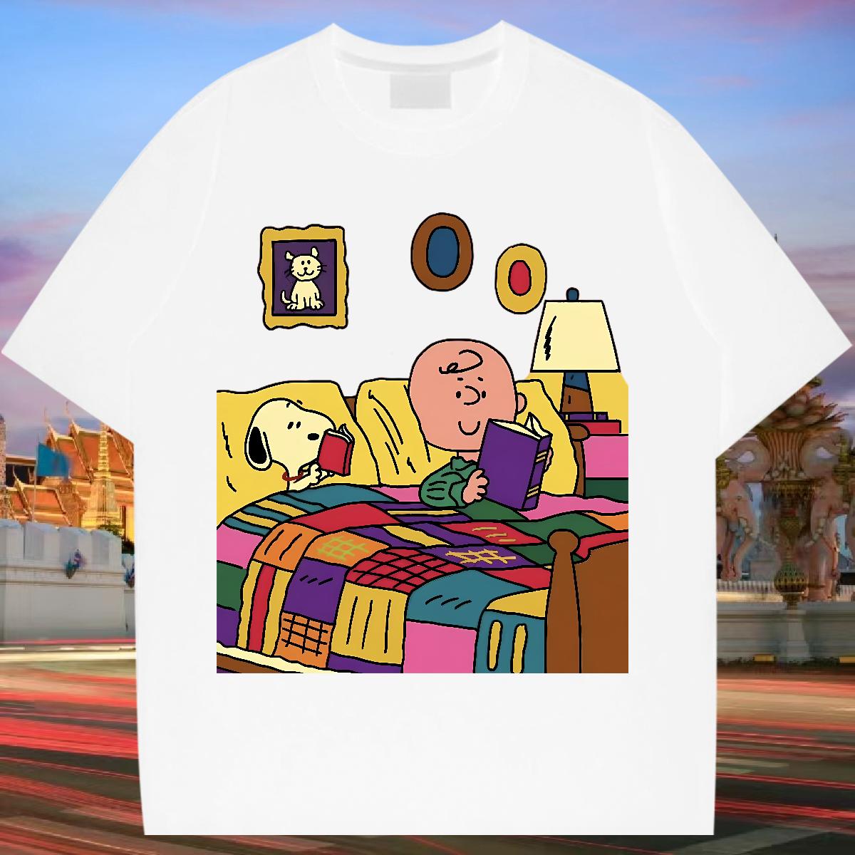 Designer T-Shirts for Men Home Outdoor Breathable Crew Neck Cotton Men Tops Tees DIY Customized Custom Print Plus Size Top Tees