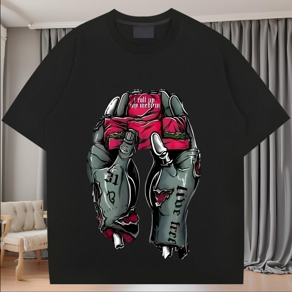 Soft Men Tops Tees Short Sleeve Cotton O-Neck Hip Hop Man T Shirts Plus Size Custom Fashion Casual Tshirts