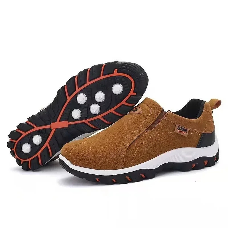 Men Casual Shoes Outdoor Mountaineering Hiking Shoes Loafers Men Comfortable Lightweight Plus Size Tenis Masculino Sneakers 240712