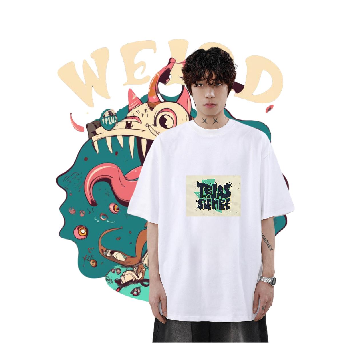 Unisex Men Clothes T-Shirt Cotton O Neck Short Sleeves Daily Wear T Shirts Men Graphic New Designer Tees