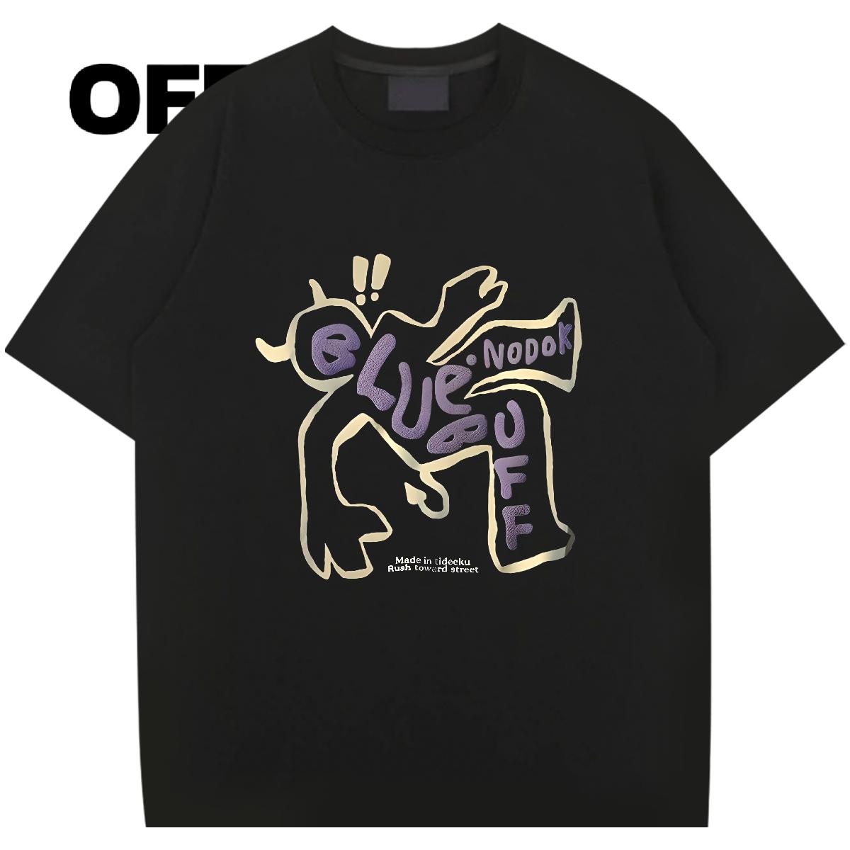 Unisex Tshirts 180g Cotton Street Wear T-Shirts Custom Anime Brand Tees Shirts