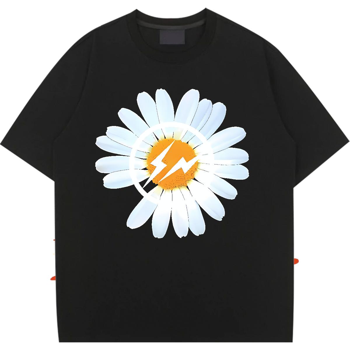 Designer T Shirt For Woman Cotton Breathable Soft Street Casual Women Tees Black White Comfortable Clothes