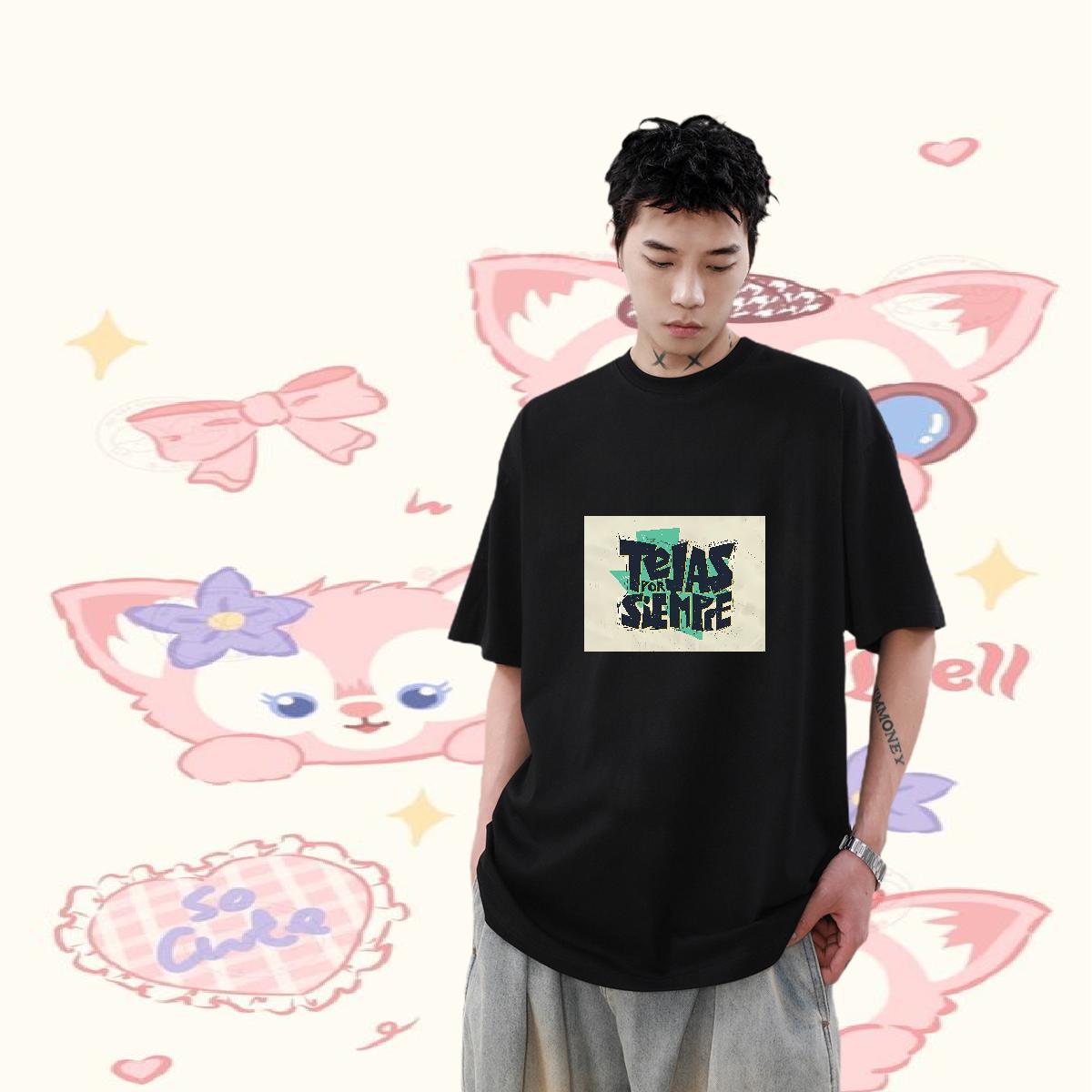 Designer Mens T Shirts DIY Logo Tshirt for Man Woman Home Outdoor Crew Neck Cotton Breathable Cool Design Tops Tees