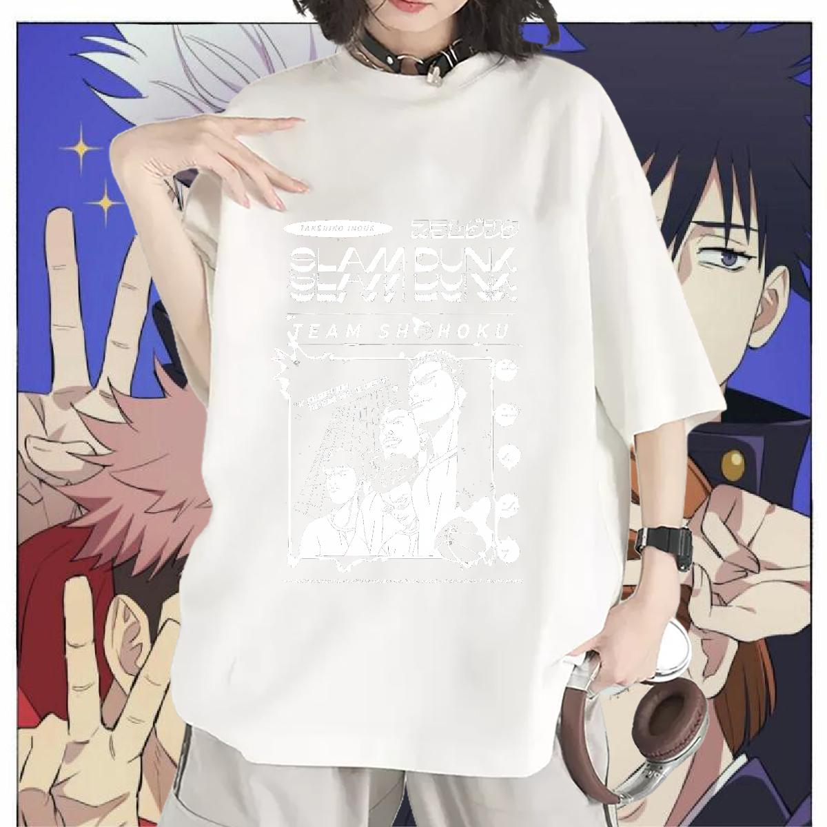 2024 Womens T Shirts Breathable Short Sleeve Sports Street Wear Tshirt for Man Woman Anime Print Popular Tees