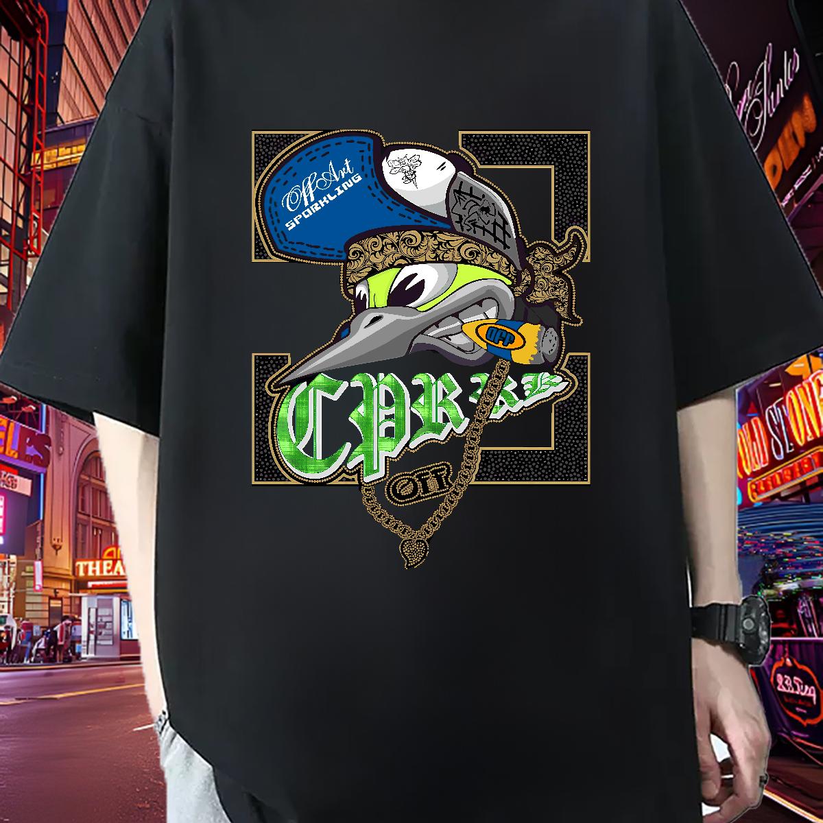 Fashion T Shirts Men Black Oversized Men Tops Tees Sports Casual Breathable Crew Neck Cool Design Tees Shirts