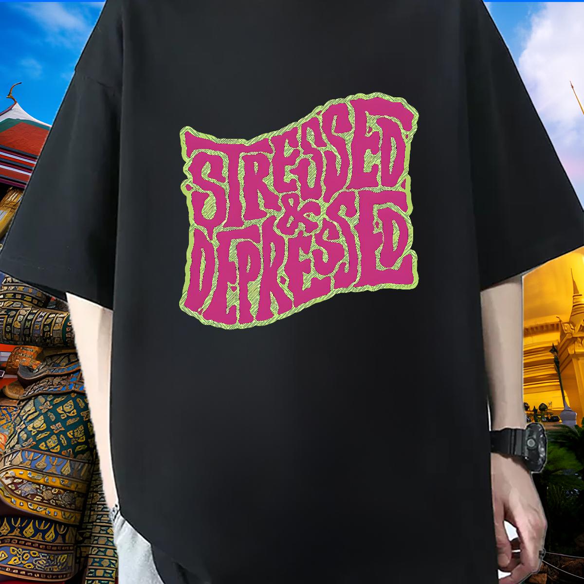 Stylist T-Shirts Custom Cartoon Mens Tshirts Casual Beach Breathable Crew Neck Cotton Comfortable Wear