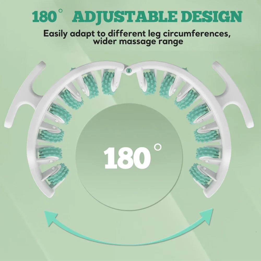 Leg roller massage fat mass muscle massage detachable leg and waist massage relieving muscle pain beautiful leg massage 240713