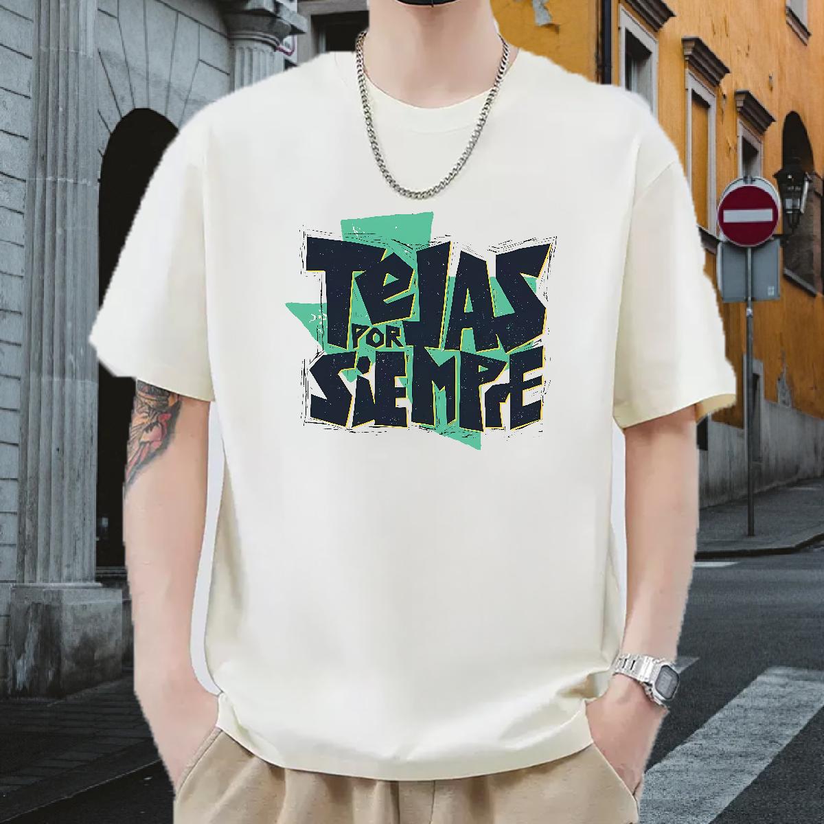 Classic T Shirts Men Plus Size Custom Men Tshirts Casual Daily Wear Breathable Crew Neck Cotton 5A Tops Shirt