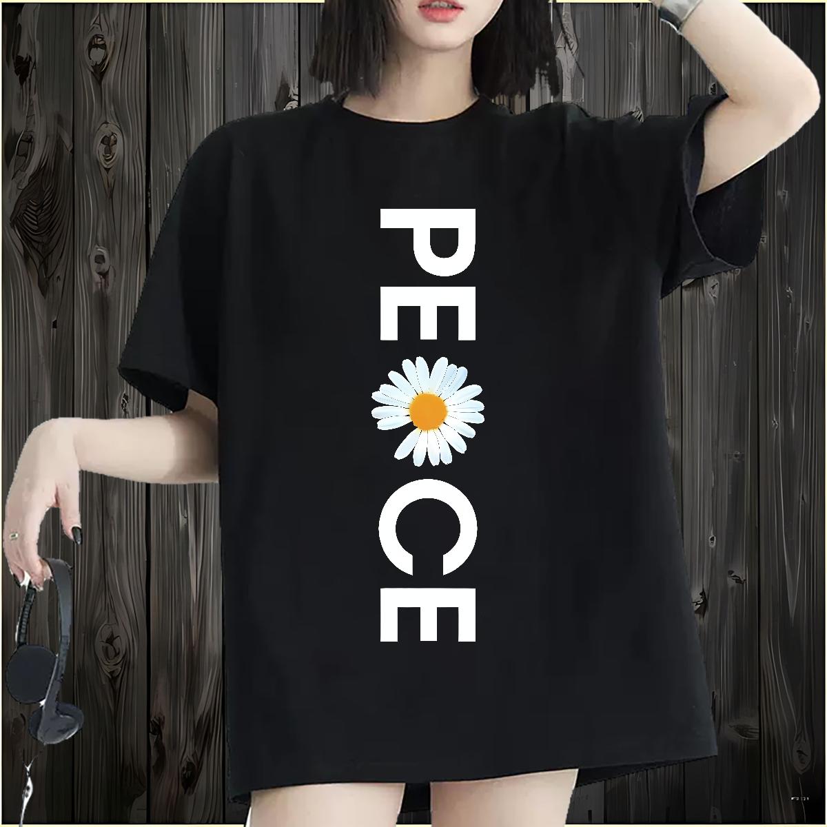 Designer Nice Womens T Shirts Round Neck Short Sleeve Tees Shirts Casual Beach Brand Tshirt for Man Woman Cartoon Print