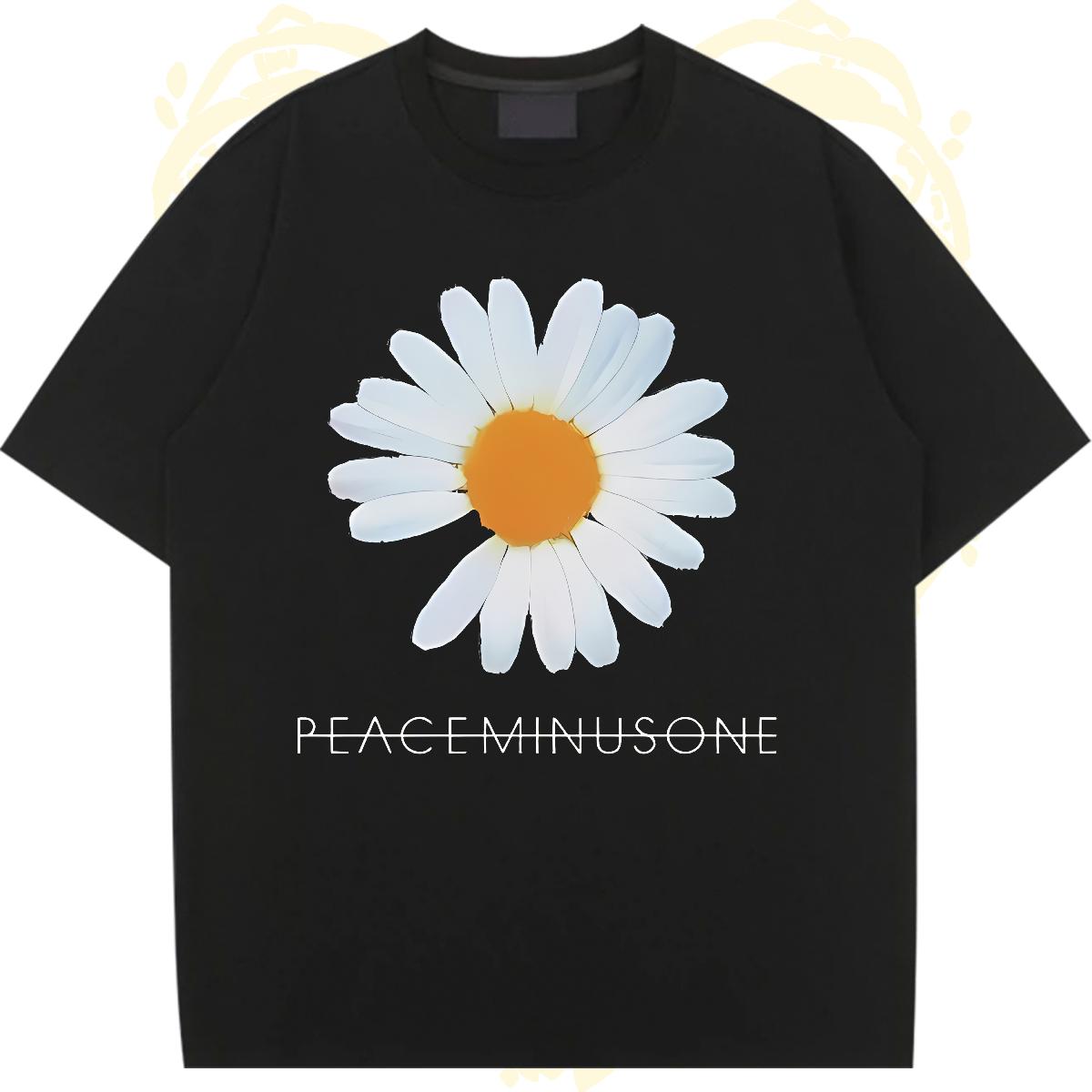 Round Neck Short Sleeve T Shirts Women 2024 DIY Street Couples T Shirts DIY Anime Printed 5A Tee Shirt