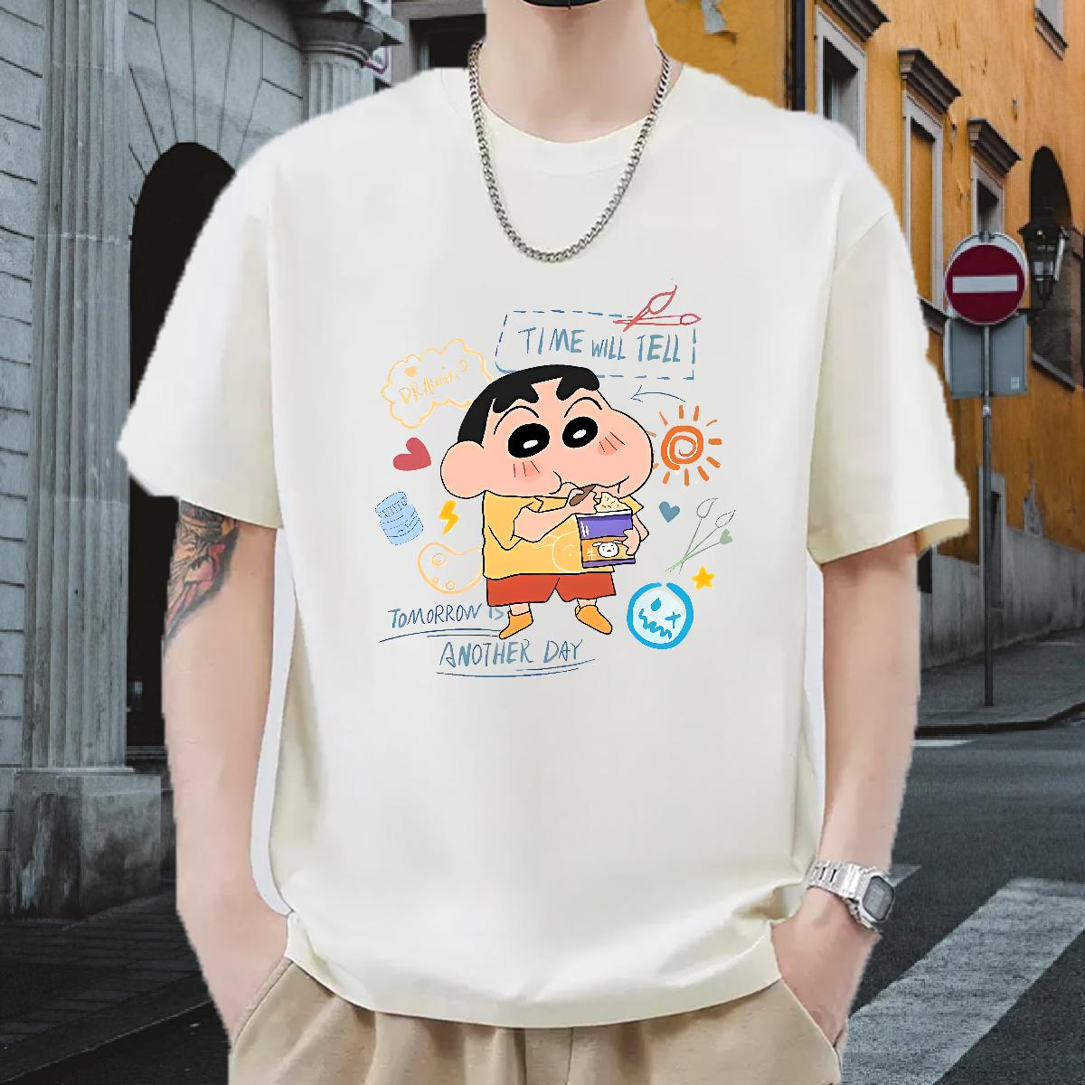 DIY T Shirts Men Custom Print Oversized Men Tees Street Short Sleeve Cotton O-Neck Classic Tops Tees