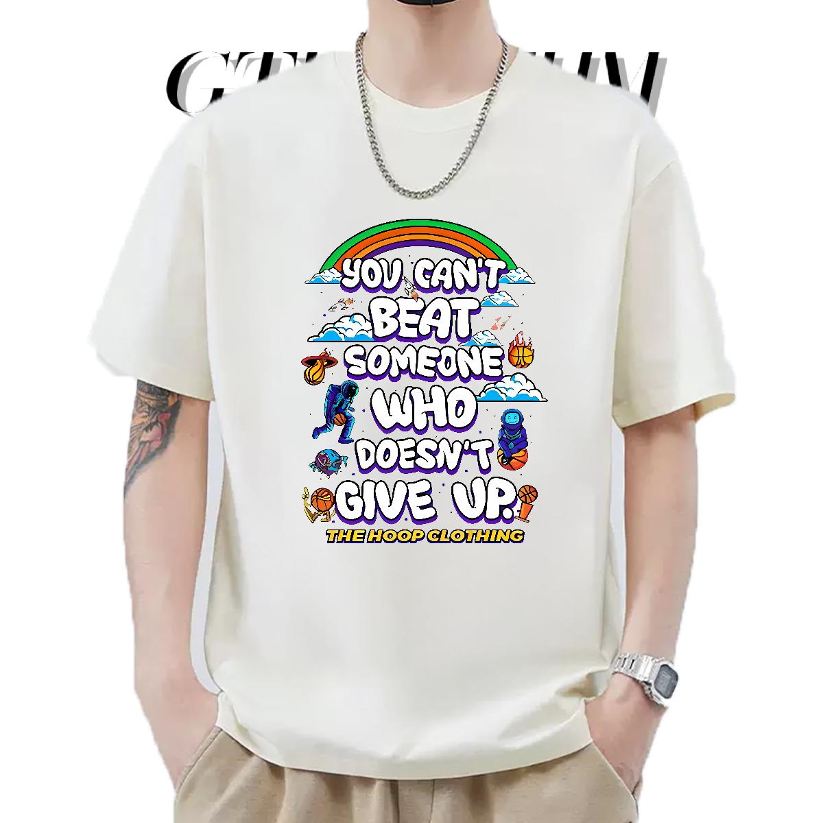 Fashion Casual Man T Shirts Cartoon Print Mens Tshirts Hip Hop Breathable Short Sleeve Popular Tops