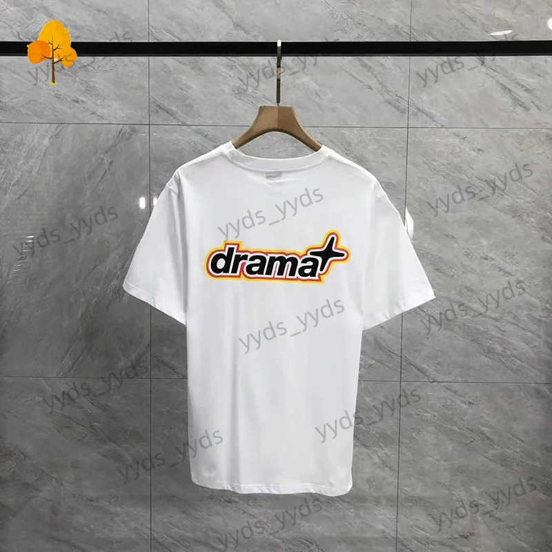 Men's T-Shirts 24SS White Casual Fashion Tee Tops Men Women High Quality 100% Cotton Simple Letters Printing Drama Call T-Shirt T240713