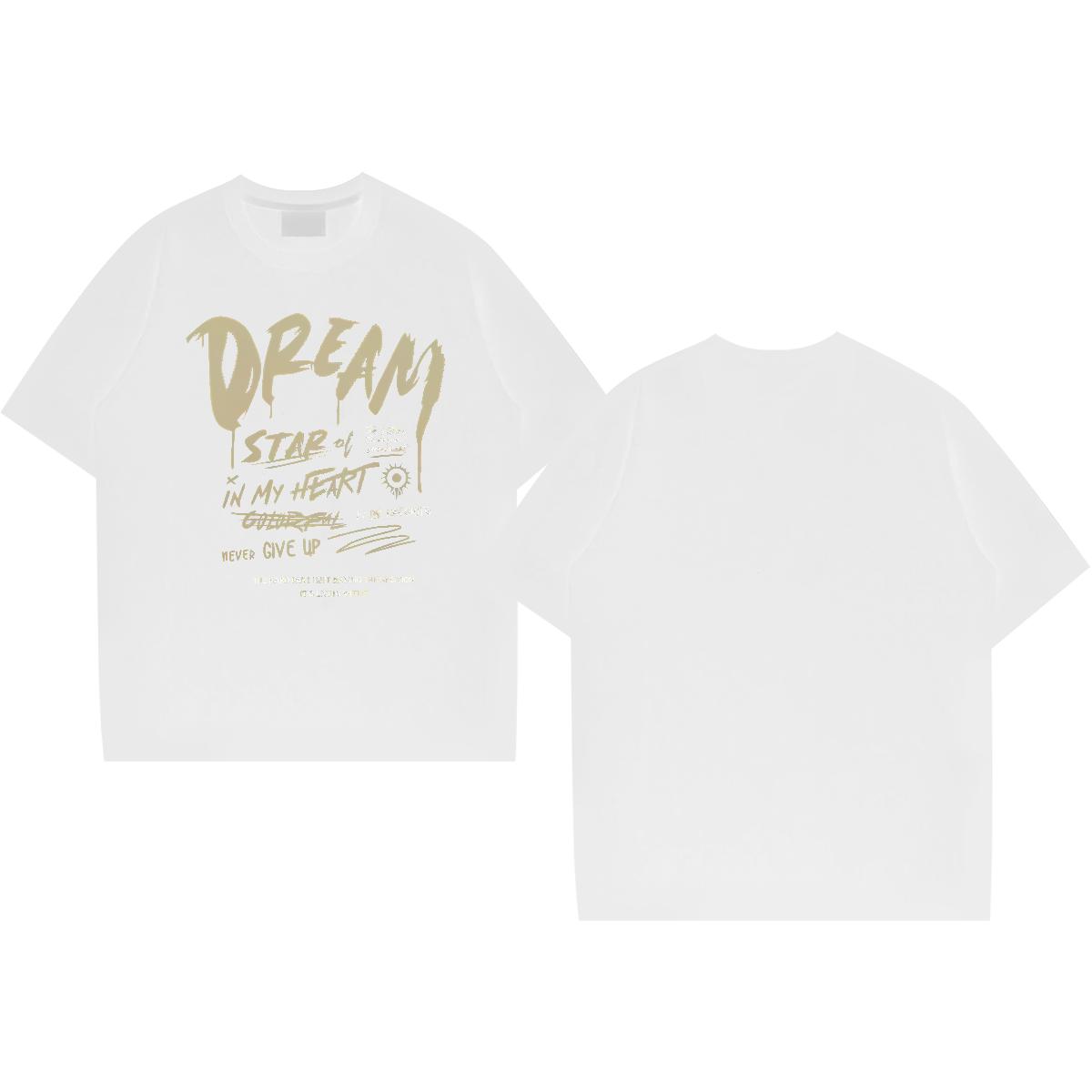 High Quality Men Clothes T-Shirt Breathable Crew Neck Beach T shirt Plus Size Cartoon New Polos