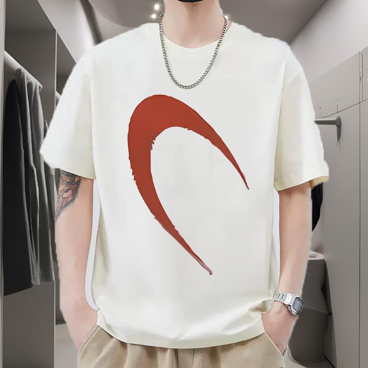 Factory Direct T shirt Round Neck Short Sleeve High Street Hip Hop Men Tops Tees Floral Print Cool Design Wear