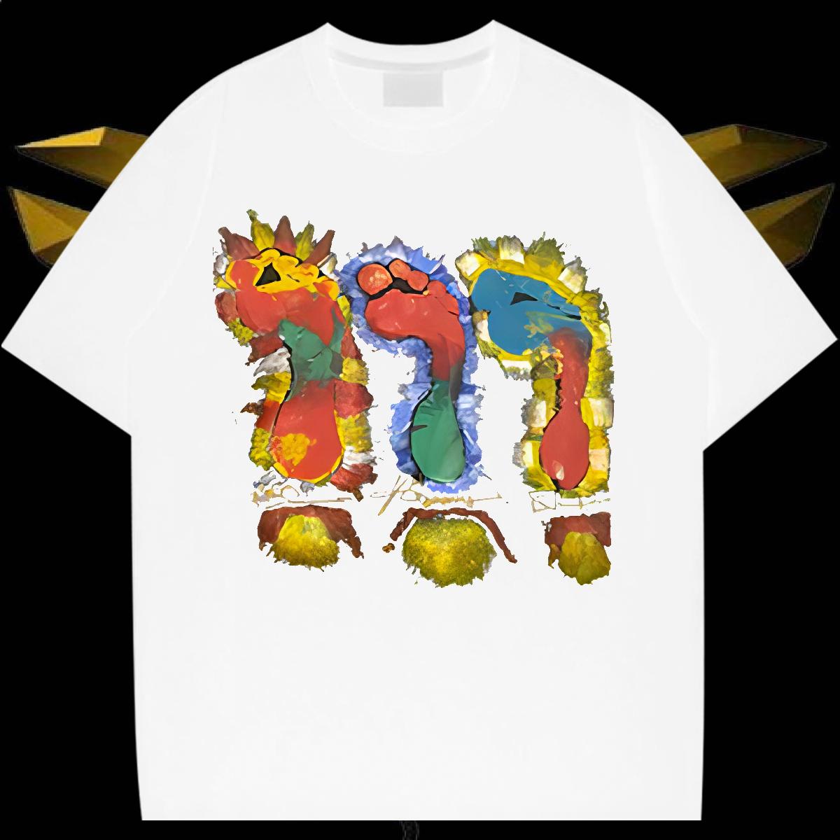 Designer Fashion Mens T Shirts Anime Print Couples T Shirts Home Outdoor Breathable Crew Neck Unisex Top Tees