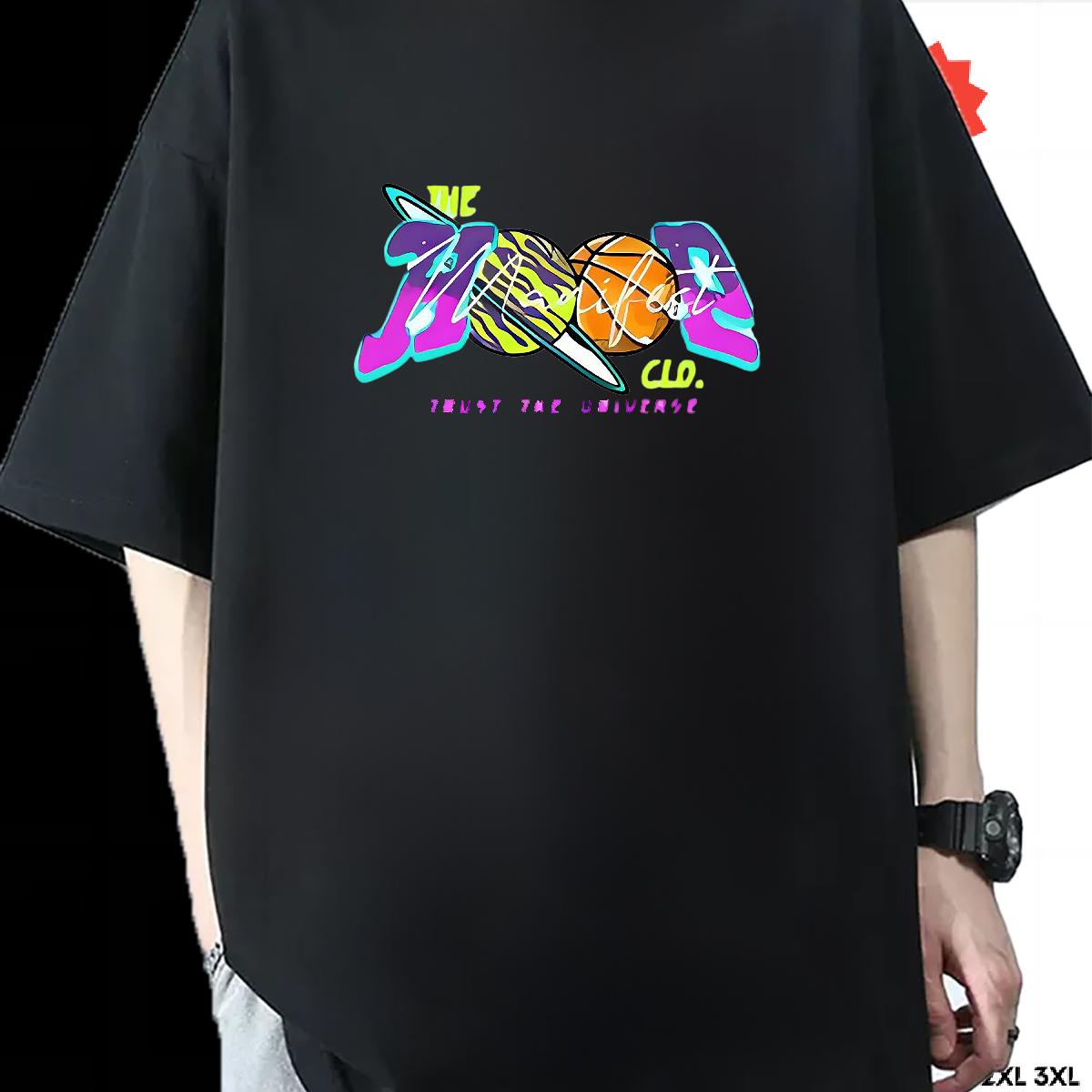 Popular T-Shirts Casual Daily Wear Crew Neck Cotton Men Tshirts New Designer Cartoon Printing S-3XL Top Tees