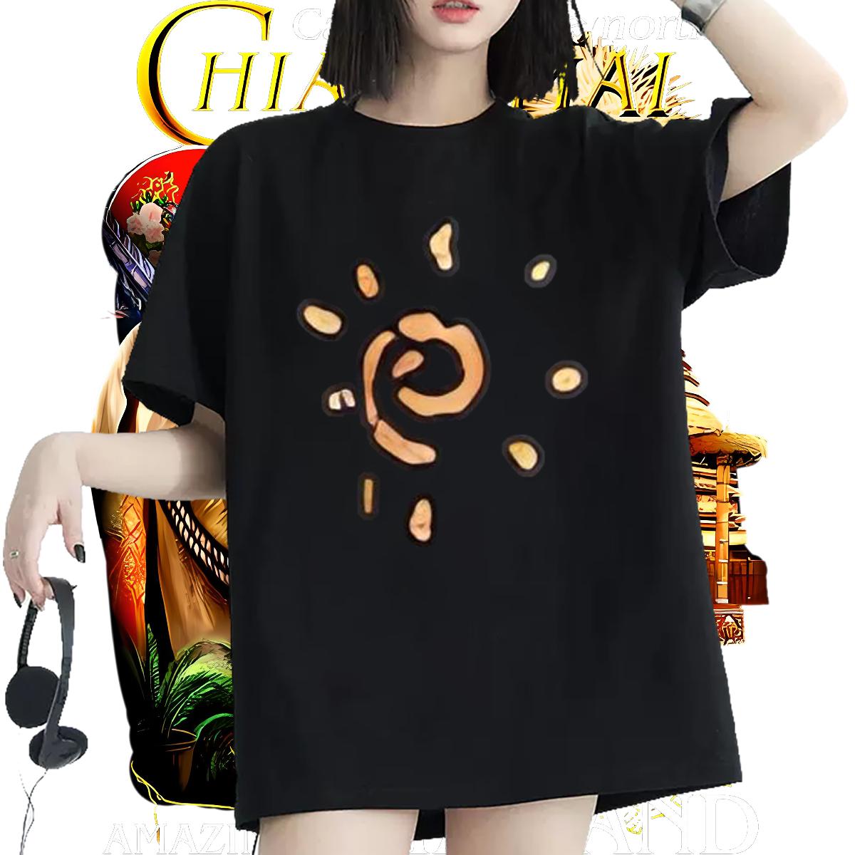 2024 Designer T shirt Cotton Breathable Short Sleeve DIY Logo Clothes High Street Hip Hop Lady Women Tees