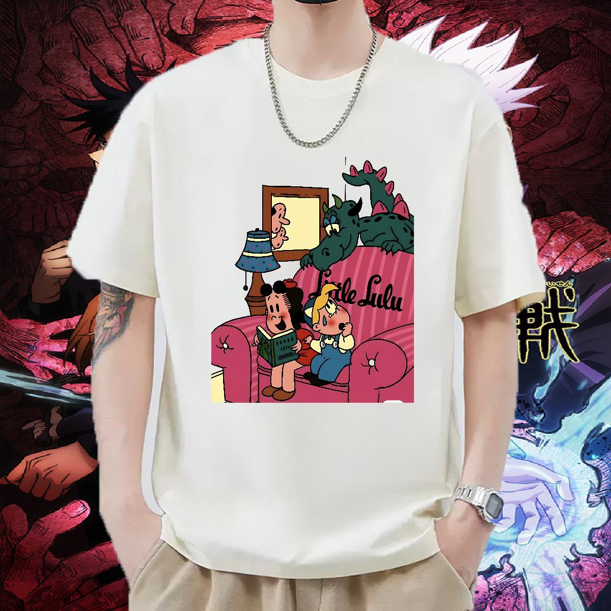 Brand T-Shirts DIY Anime Tshirt for Man Woman Casual Daily Wear Cotton Breathable Soft Comfortable Tops Tees