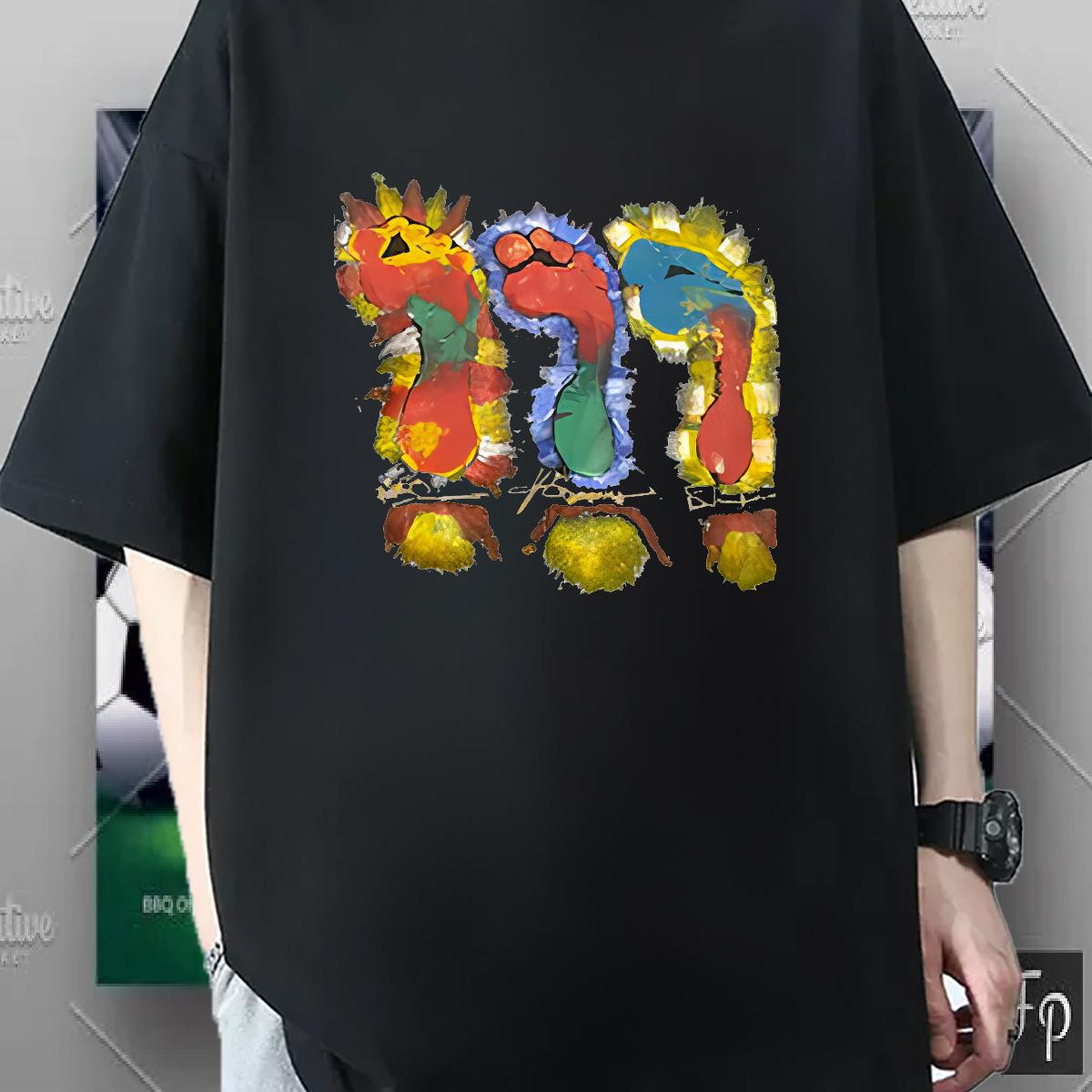 Fashion Designer T Shirt For Man Customized Print Men Tops Tees Sport Breathable Crew Neck Cotton Cool Tshirts