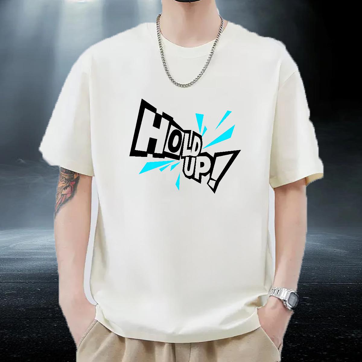 Classic T Shirts Men Plus Size Cartoon Tshirts Street wear Hip Hop Breathable Crew Neck Loose Tee Shirt