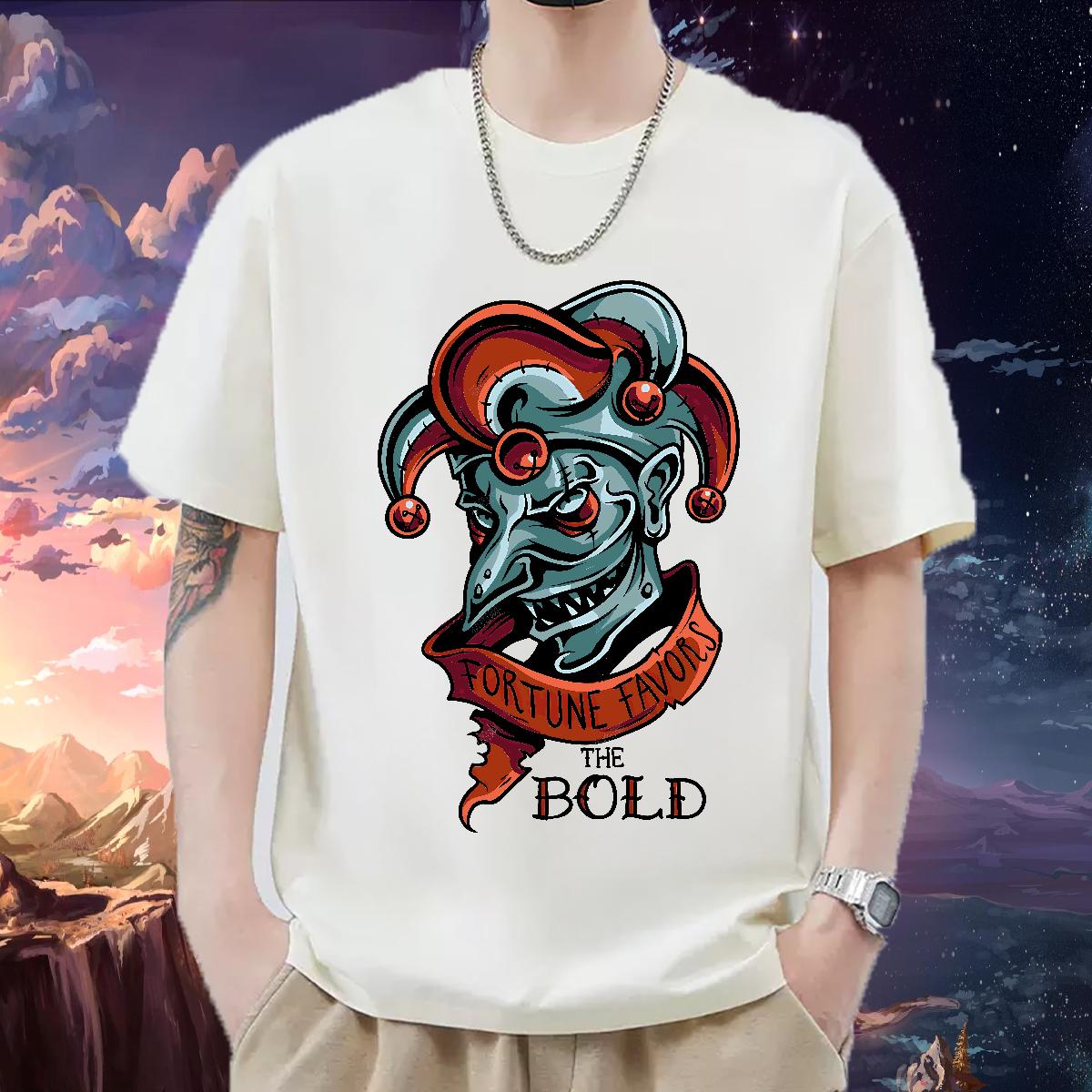 5A Men Tshirts Cotton Breathable Spring Summer Mens T Shirts Plus Size Cartoon 2024 Designer Clothings