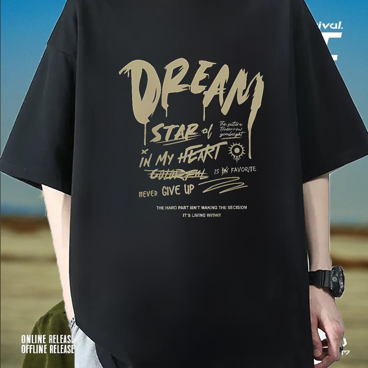 Classic Tshirts Crew Neck Cotton Breathable Casual Daily Wear Man T Shirts DIY Logo Fashion Design Tops Tees