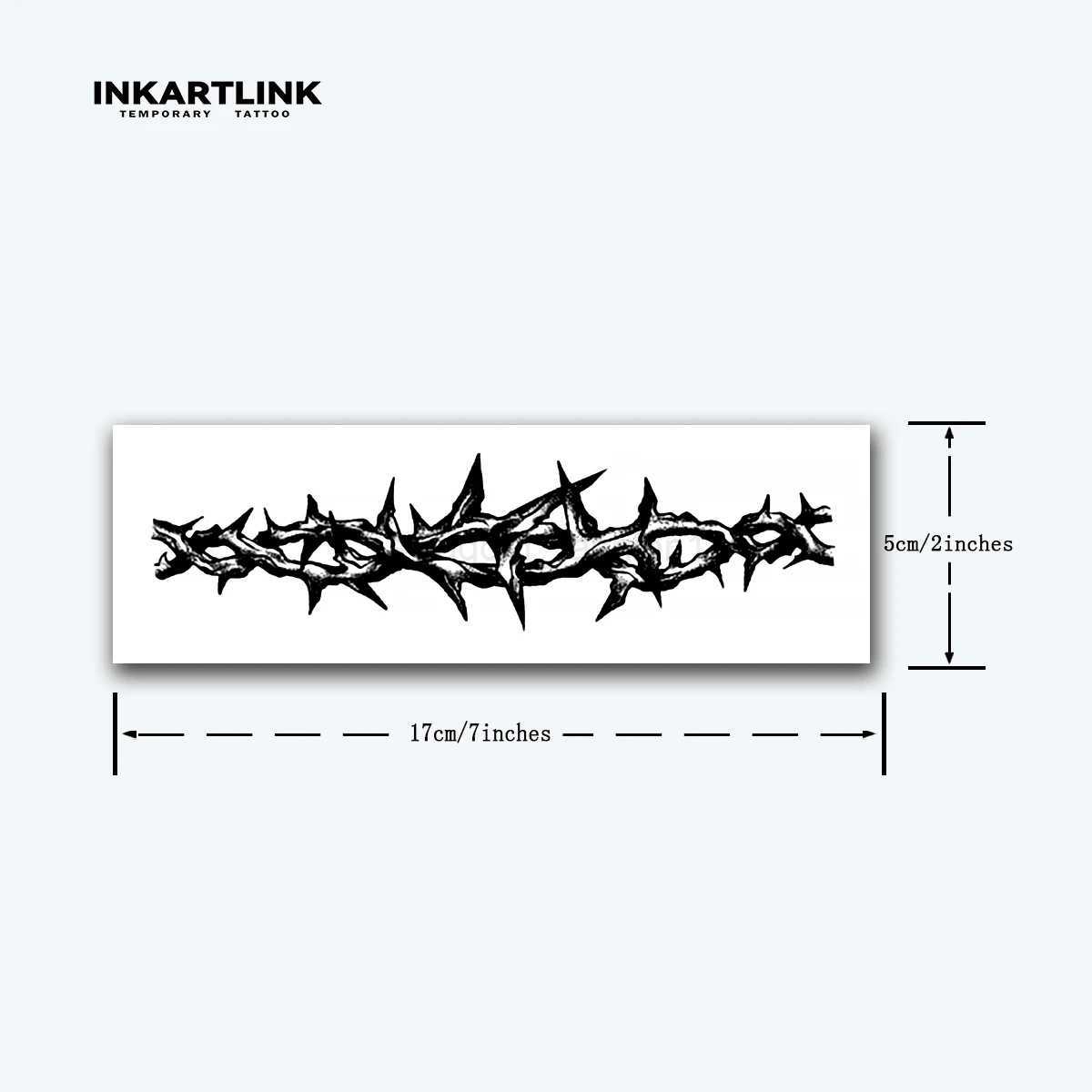 Big Thorn temporary tattoo sticker waterproof magic tattoo lasts to 15 days fake tattoo semi permanent tattooB240713