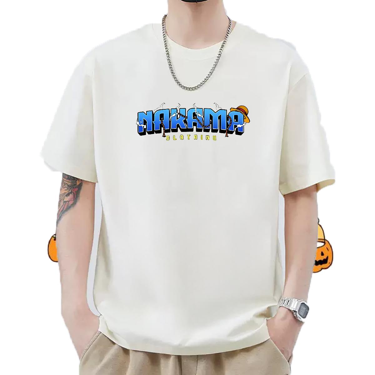 Comfortable Tshirt for Man Woman Cotton Breathable Daily Outfit T Shirts Men Custom Cartoon DIY Tee Shirt