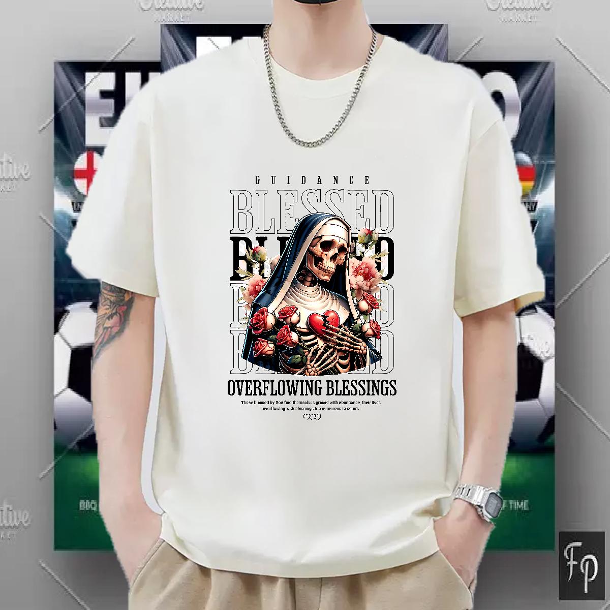 2024 New Mens T Shirts Floral Print Couples T Shirts Street Crew Neck Cotton 5A Tops Shirt