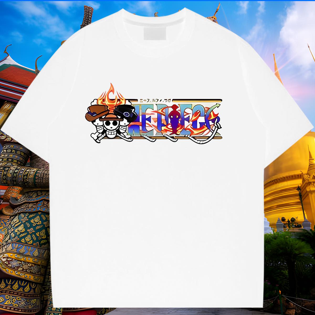 2024 Summer T Shirt For Man Black White Mens Tshirts Hip Hop Street 180g Cotton Unisex Tee Shirt