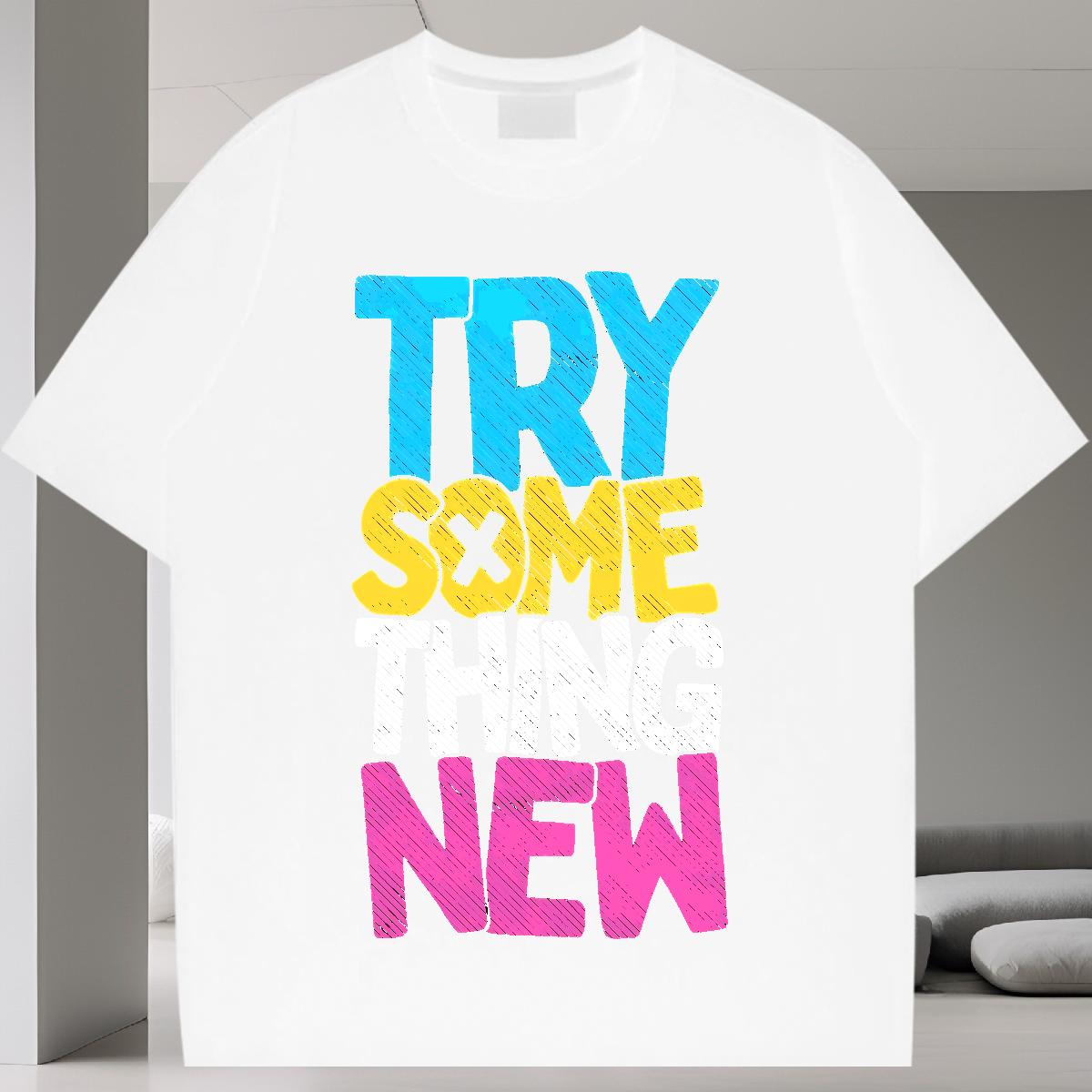 New Designer T shirt DIY Home Outdoor Men Tops Tees O-Neck Short Sleeve Cotton Comfortable