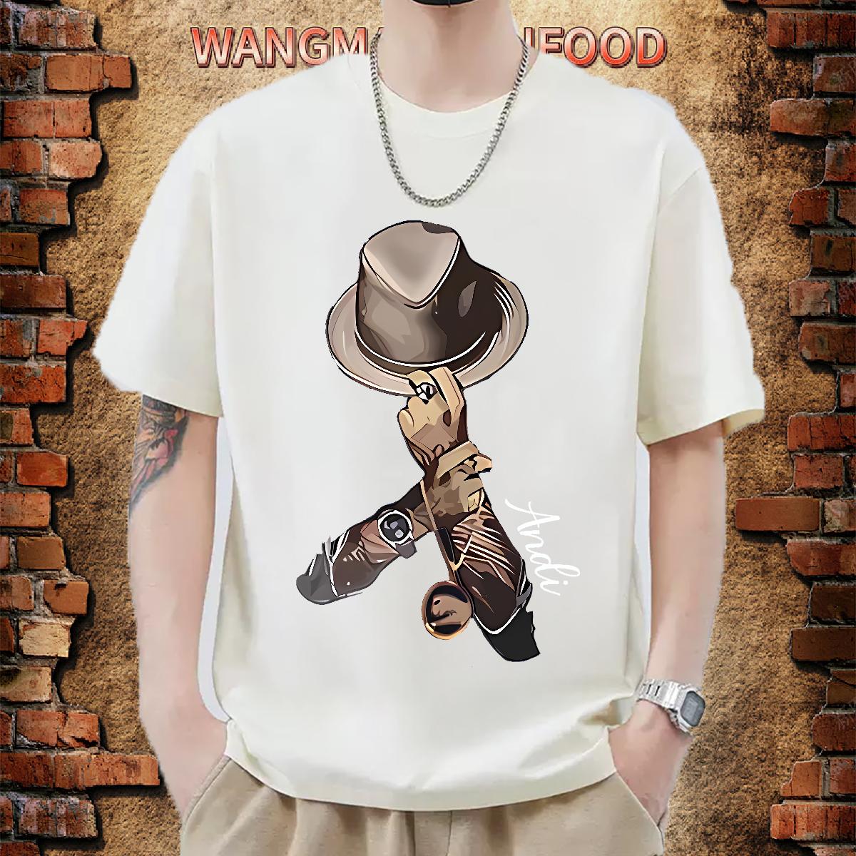 Custom Men T Shirts Floral Print Mens Tshirts Street Casual Short sleeve Cotton Soft High Quality Wear