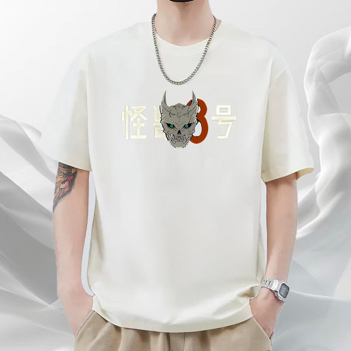 Stylist T-Shirts for Men DIY Anime Tshirts Spring Summer Round Neck Short Sleeve 5A Tops