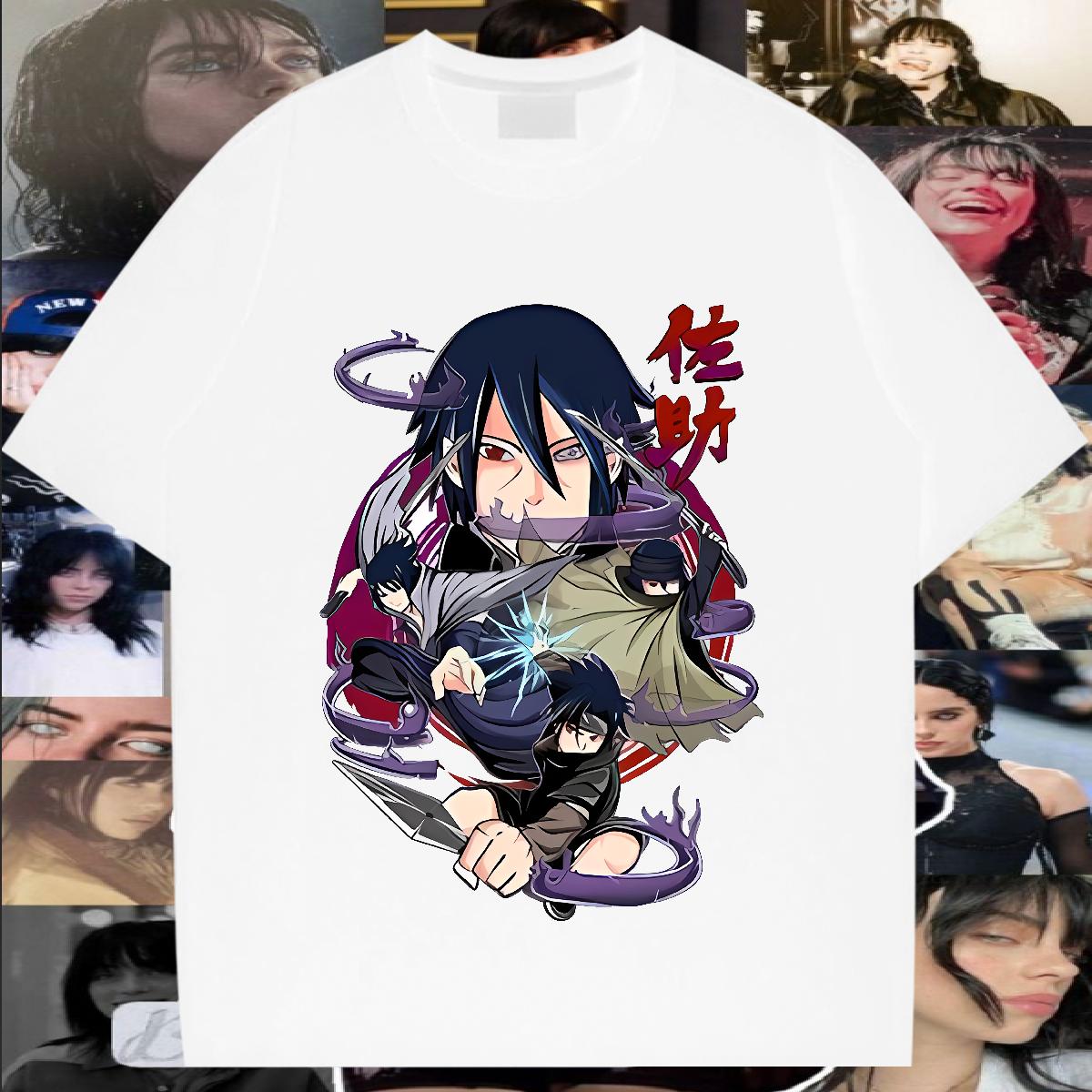 Brand T shirt DIY Printed Street Tshirts O-Neck Short Sleeve Cotton 5A